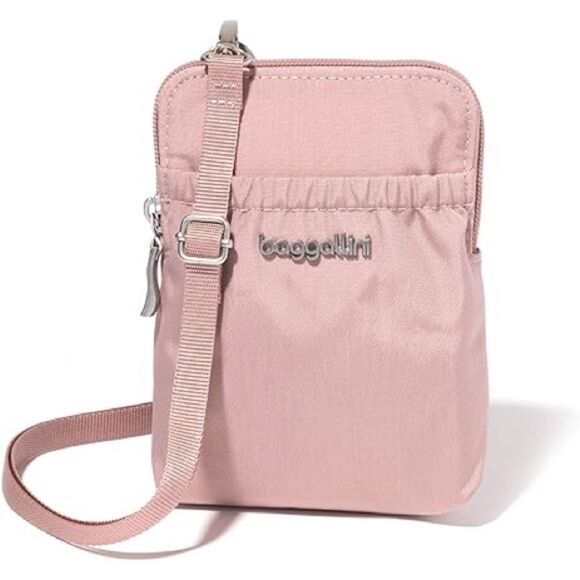Baggallini Pink Crossbody Bag - Picture 1 of 4